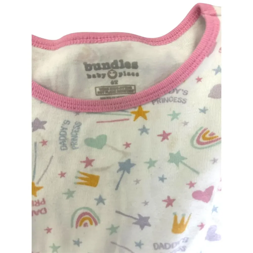 Girls Toddler Pajama Tops 3T-4T Bundle Minnie Mouse Carter's Princess